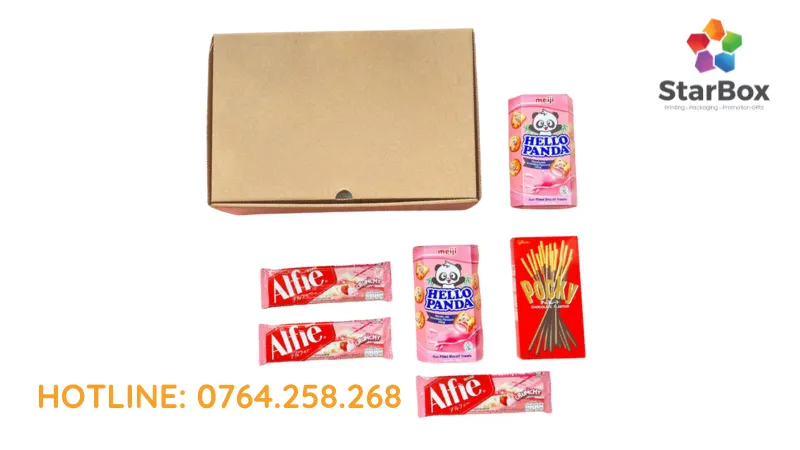 Hộp quà bánh kẹo tặng người yêu
