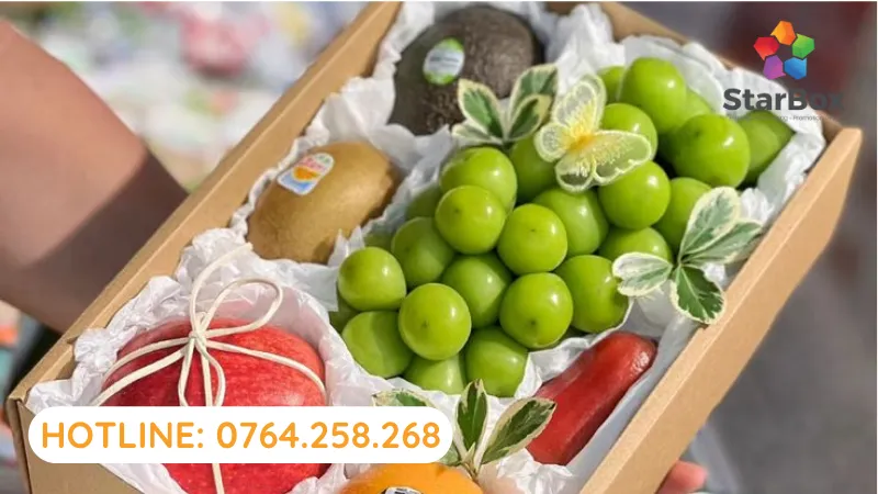Tặng quà bằng trái cây