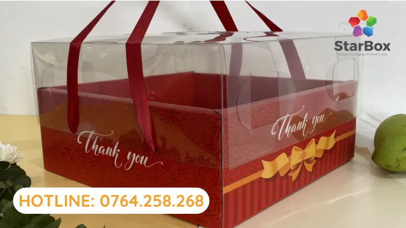 Giỏ quà trái cây bằng nhựa